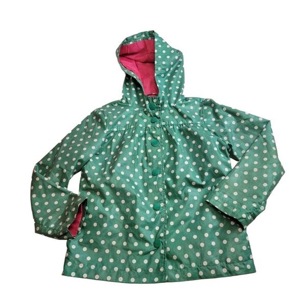 Cherokee polka dot raincoat S - Picture 1 of 5